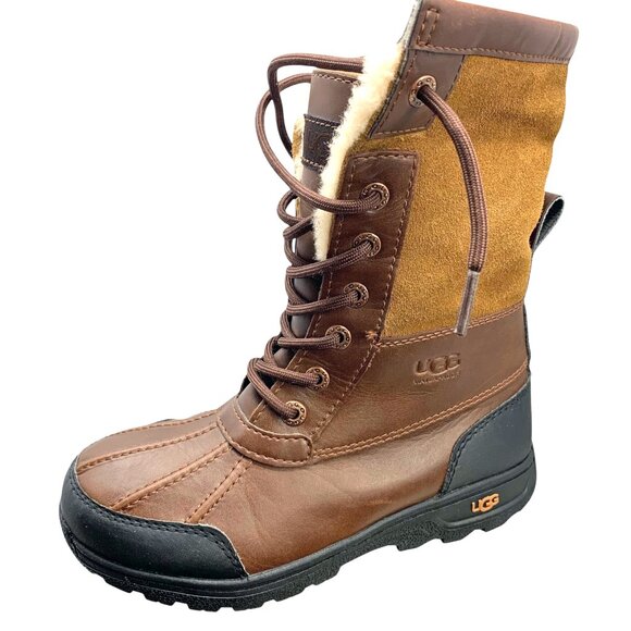 UGG Butte II CWR 109889OK Worchester Brown Waterproof Boots - Picture 2 of 11